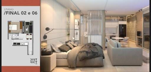Kitnet e Studio à venda com 1 quarto, 29m² - Foto 11