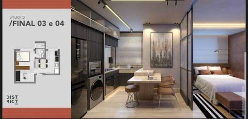 Kitnet e Studio à venda com 1 quarto, 29m² - Foto 7