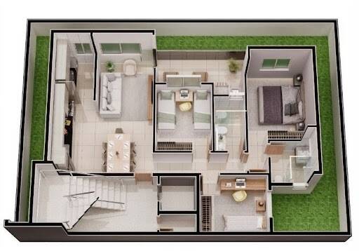 Apartamento à venda com 3 quartos, 84m² - Foto 2