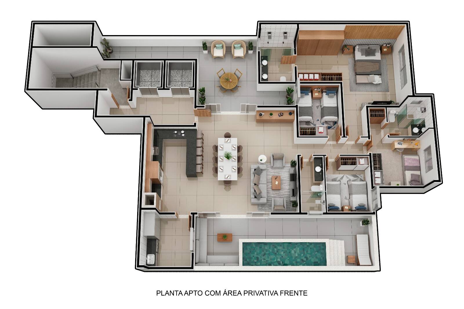 Apartamento à venda com 3 quartos, 91m² - Foto 6