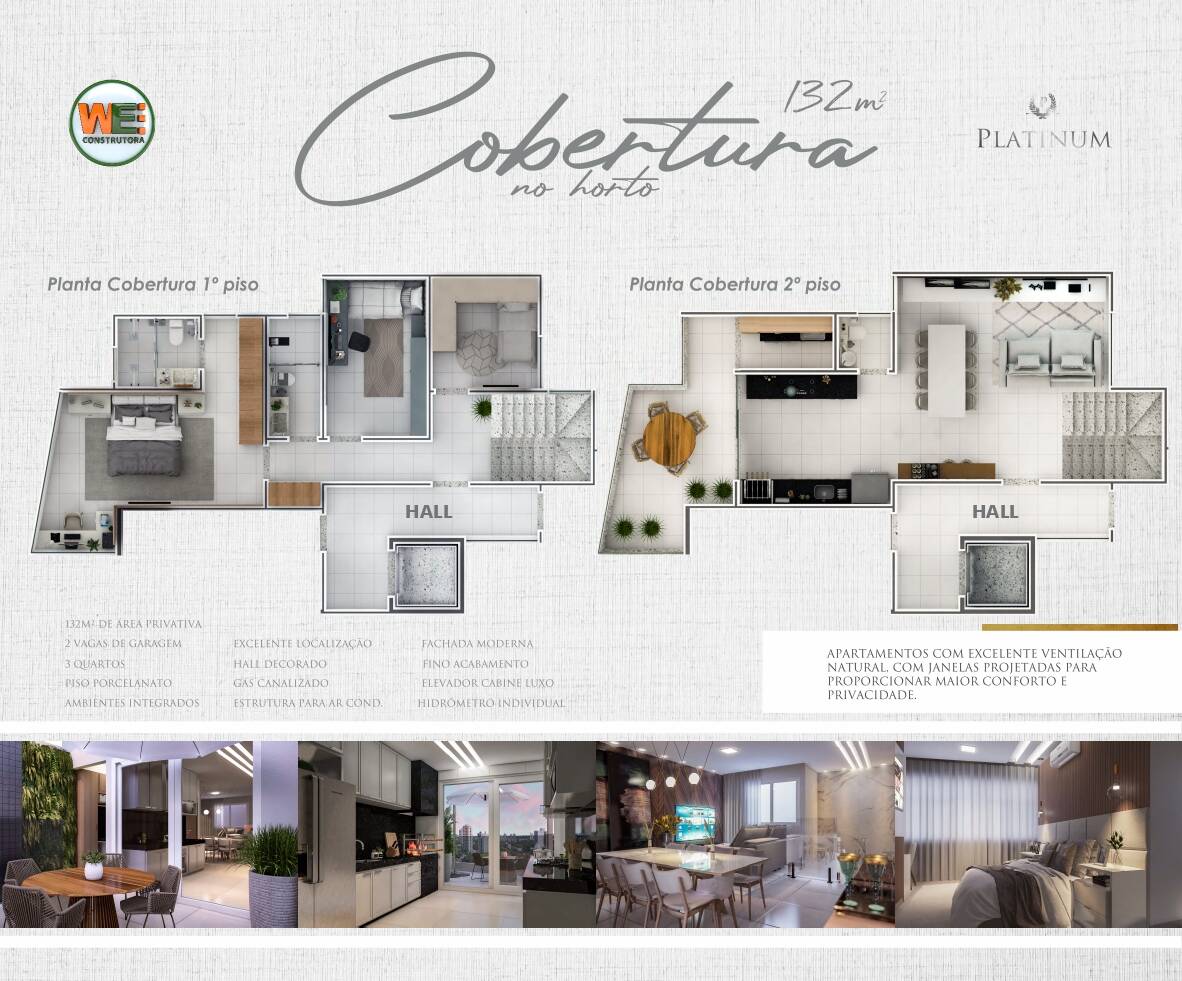 Apartamento à venda com 3 quartos, 132m² - Foto 2