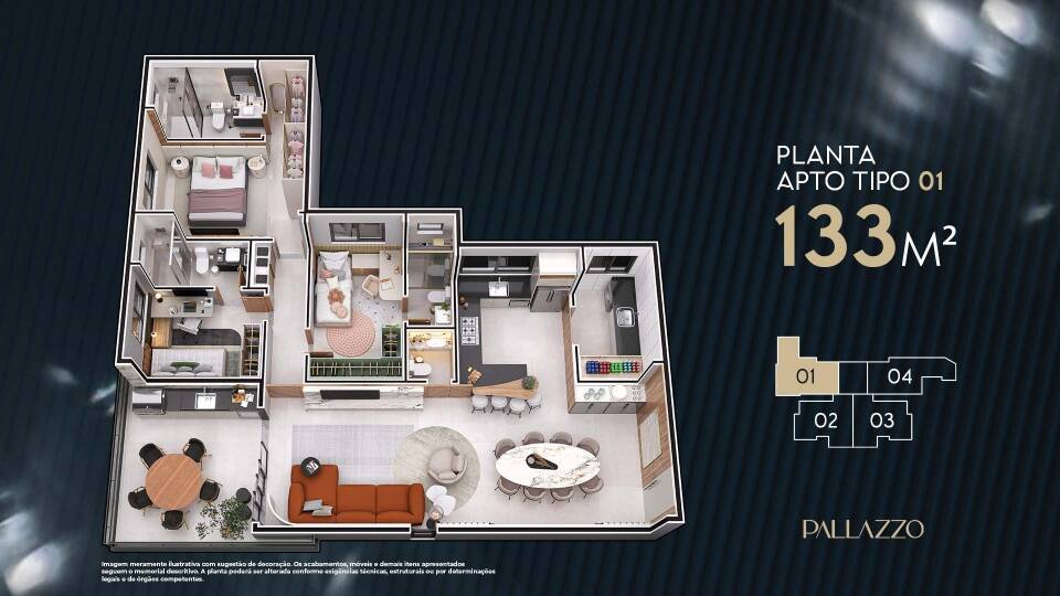 Apartamento, 3 quartos, 127 m² - Foto 15