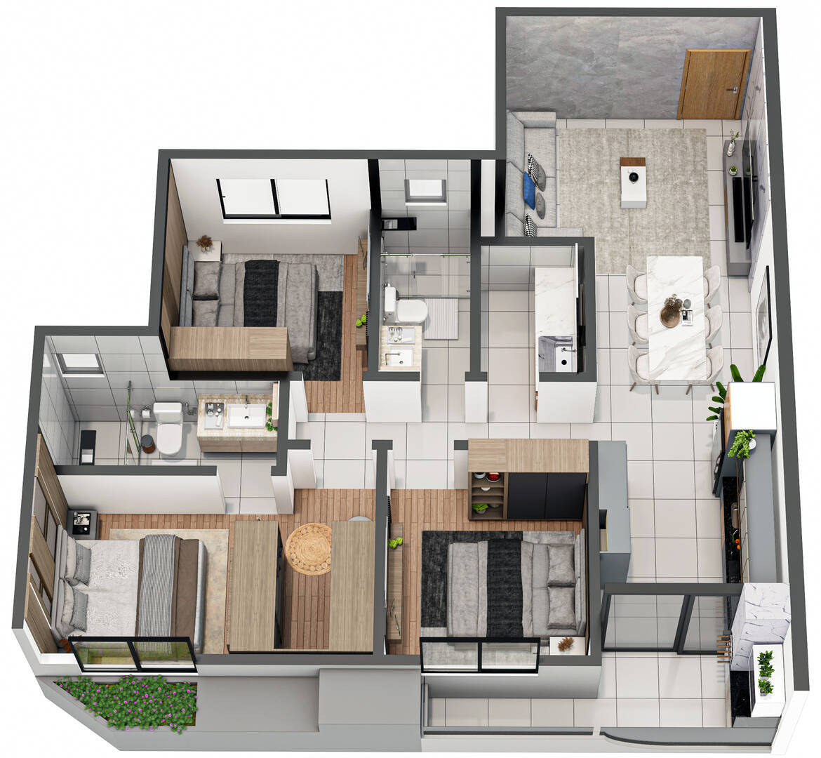 Apartamento, 3 quartos, 87 m² - Foto 8