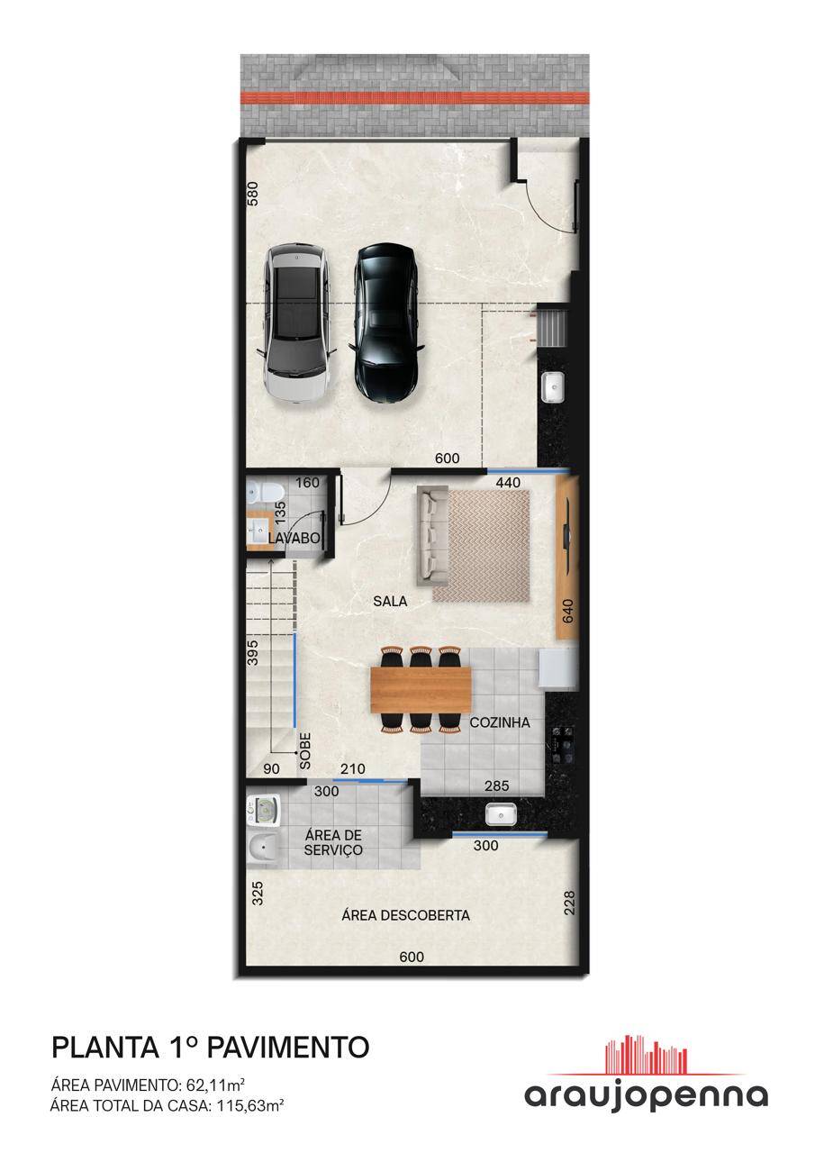 Casa, 3 quartos - Foto 6