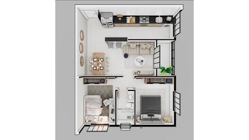 Apartamento à venda com 3 quartos, 79m² - Foto 1