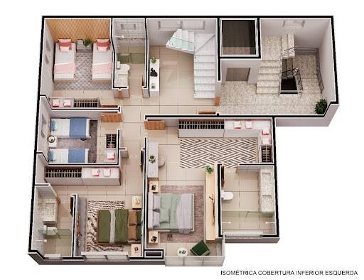 Cobertura à venda com 4 quartos, 212m² - Foto 5