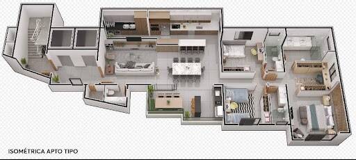 Apartamento à venda com 3 quartos, 162m² - Foto 20