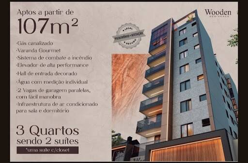 Apartamento à venda com 3 quartos, 107m² - Foto 3