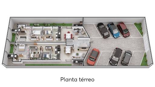 Apartamento à venda com 3 quartos, 100m² - Foto 2