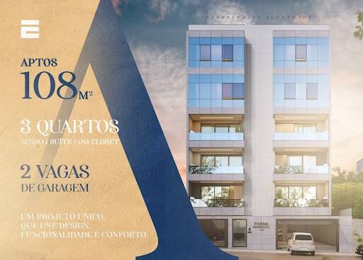Apartamento à venda com 3 quartos, 108m² - Foto 1